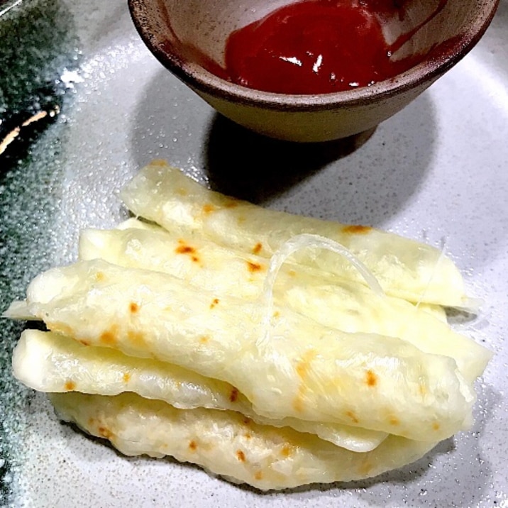 さけるチーズde焼きチーズスティック☆爆速おつまみ